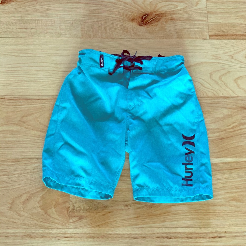 EUC Boys TEAL Hurley Board Shorts